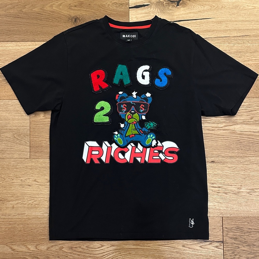 Mens Limited Edition Black Graphic T-Shirt